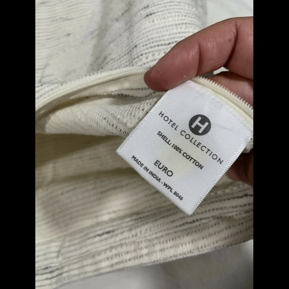 NEW Hotel Collection Connections (1) European Euro‎ Pillow Sham
